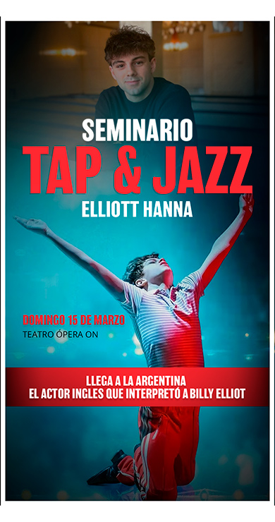 Seminario de Tap y Jazz - Elliott Hanna